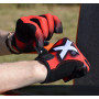 Рукавички для фітнесу MadMax MXG-101 X Gloves Black/Grey/Red XL Рукавички для фітнесу MadMax MXG-101 X Gloves Black/Grey/Red XL