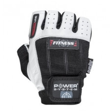 Перчатки для фитнеса и тяжелой атлетики Power System Fitness PS-2300 Black/White XL