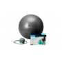 Мяч для фитнеса PowerPlay 4003 75см Темно серый