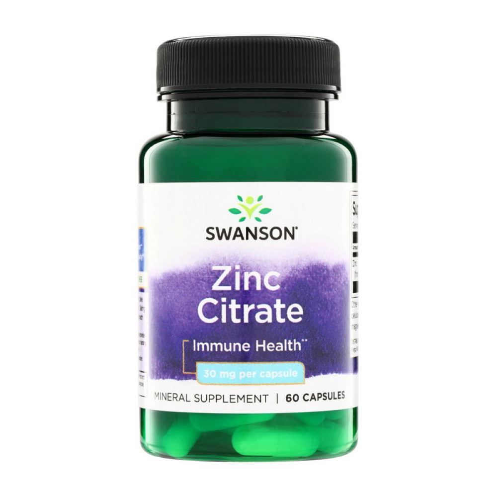 Zinc Citrate 30 mg (60 caps) Zinc Citrate 30 mg (60 caps)