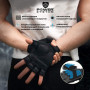 Перчатки для фитнеса и тяжелой атлетики Power System Power Plus PS-2500 Black/Grey XS