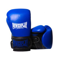 Боксерские Перчатки PowerPlay 3015 Синие 12 Унций