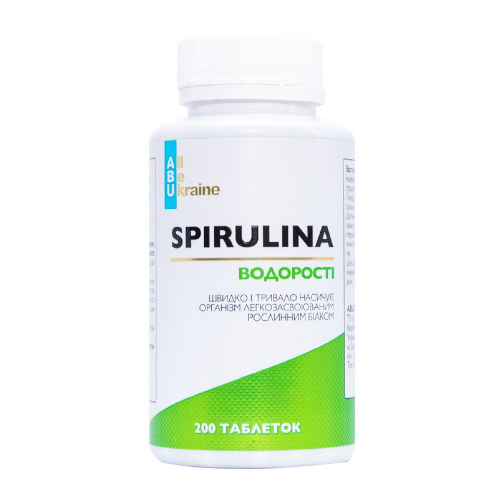 ABU Spirulina (200 tab) ABU Spirulina (200 tab)