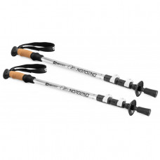 Трекинговые палки HS-P145TP Nordend Pro серебристые Трекинговые палки HS-P145TP Nordend Pro серебристые