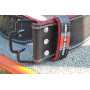 Пояс для важкої атлетики Power System PS-3830 Beast шкіряний Black/Red M