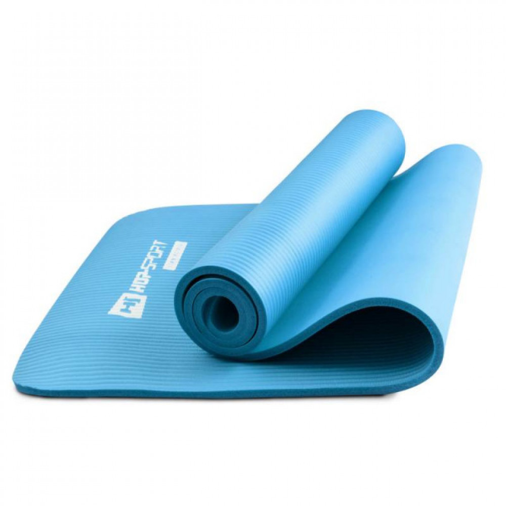 Коврик для йоги и фитнеса Hop-Sport HS-N010GM 10 мм Голубой