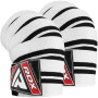 Бинти на коліна RDX K1 GYM Knee Wraps White/Black Plus Бинти на коліна RDX K1 GYM Knee Wraps White/Black Plus