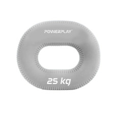Эспандер кистевой силиконовый PowerPlay PP-4336 Hand Grip серый (25 кг)