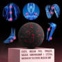 Масажний м'яч PowerPlay PP-4350 Epp Massage Ball (d8) Чорно/Червоний Масажний м'яч PowerPlay PP-4350 Epp Massage Ball (d8) Чорно/Червоний