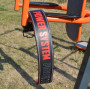 Пояс для важкої атлетики Power System PS-3830 Beast шкіряний Black/Red M