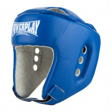 Боксерский шлем турнирный PowerPlay 3084 S синий