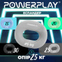 Эспандер кистевой силиконовый PowerPlay PP-4336 Hand Grip серый (25 кг) Эспандер кистевой силиконовый PowerPlay PP-4336 Hand Grip серый (25 кг)