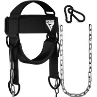 Тяга для шиї RDX H2 Neck Harness Black Plus
