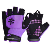 Велорукавички жіночі PowerPlay 5284 Фіолетові XS