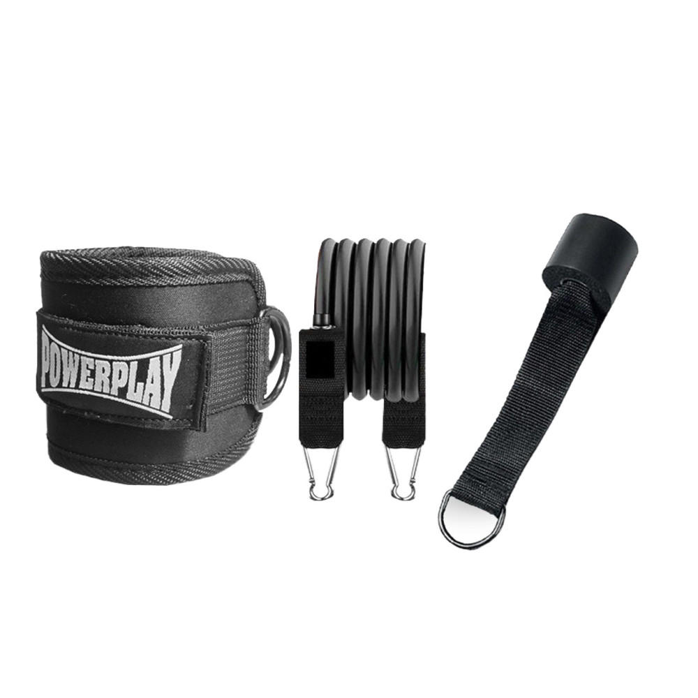 Манжета для тяги PowerPlay 4334 Ankle Strap Чорна Манжета для тяги PowerPlay 4334 Ankle Strap Чорна