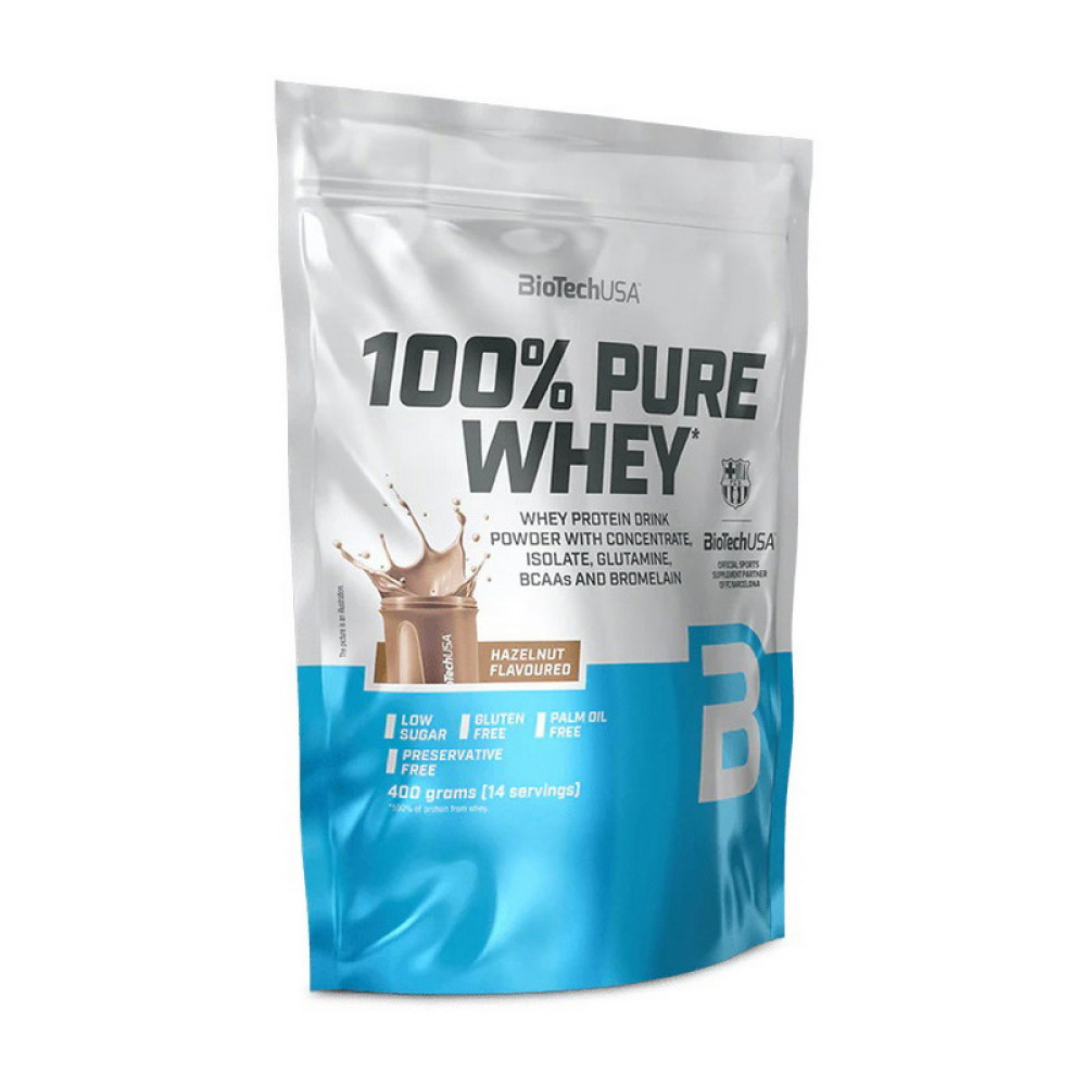 BioTech 100% Pure Whey (400 g, hazelnut) BioTech 100% Pure Whey (400 g, hazelnut)