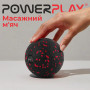 Масажний м'яч PowerPlay PP-4350 Epp Massage Ball (d8) Чорно/Червоний Масажний м'яч PowerPlay PP-4350 Epp Massage Ball (d8) Чорно/Червоний