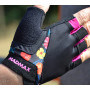Рукавички для фітнесу MadMax MFG-770 Flower Power Gloves Black/Pink XS