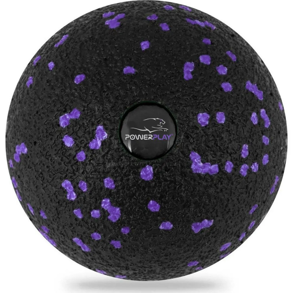 Масажний м'яч PowerPlay PP-4350 Epp Massage Ball (d8) Чорно/Фіолетовий Масажний м'яч PowerPlay PP-4350 Epp Massage Ball (d8) Чорно/Фіолетовий