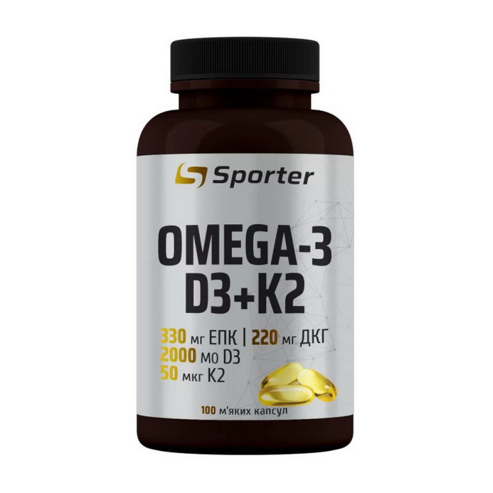Omega-3 D3+K2 (100 sgels) Omega-3 D3+K2 (100 sgels)