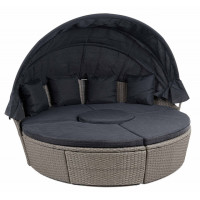 Садовая мебель DiVolio MILANO серо-графитовая