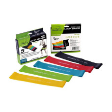 Набор резинок для фитнеса PowerPlay 4113 Mini Power Band Set (5 шт., 1–20 кг)