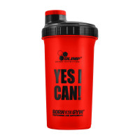 Shaker "YES I CAN!" (700 ml, red)