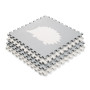 Мат-пазл детский коврик-пазл WCG EVA 60х60х1,5 cm - 9 частей Зверюшки