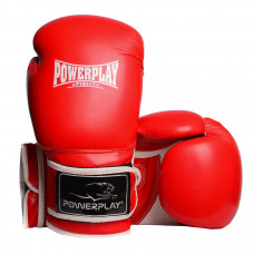Боксерские Перчатки PowerPlay 3019 Красные 12 Унций