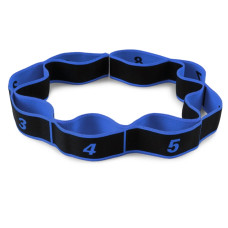 Еспандер з петлями для розтяжки PowerPlay PP_4311 Fitness Band Синя (88*4см.) Еспандер з петлями для розтяжки PowerPlay PP_4311 Fitness Band Синя (88*4см.)