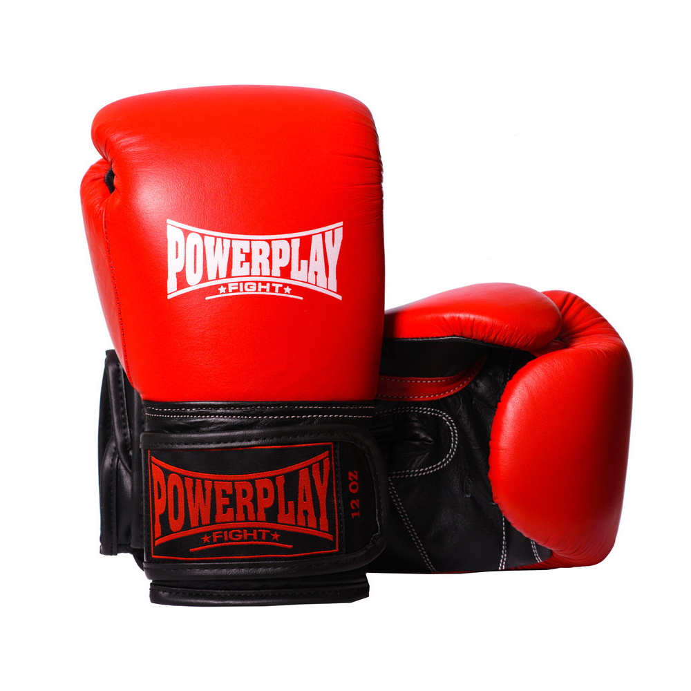 Боксерские Перчатки PowerPlay 3015 Красные 12 Унций