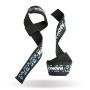 Лямки для тяги женские MadMax MFA-275 Power Wrist Straps камуфляжно-голубые Лямки для тяги женские MadMax MFA-275 Power Wrist Straps камуфляжно-голубые