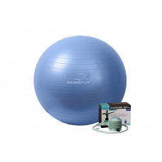 Мяч для фитнеса PowerPlay 4001 65см Синий + насос