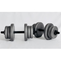 Гантели 2х10кг GREY