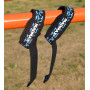 Лямки для тяги женские MadMax MFA-275 Power Wrist Straps камуфляжно-голубые Лямки для тяги женские MadMax MFA-275 Power Wrist Straps камуфляжно-голубые