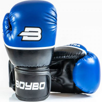 Боксерские перчатки BoyBo Ultra 8 OZ Синие