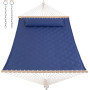Двухместный гамак SOFT синий XXL 200x140 с планками WCG