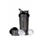 Шейкер спортивний BlenderBottle ProStak 22oz/650ml з 2-ма контейнерами Black (ORIGINAL)