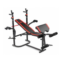 Скамья Для Жима Со Стойками Hop-Sport HS-1065HB с Партой Скотта