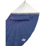 Двухместный гамак SOFT синий XXL 200x140 с планками WCG
