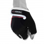 Перчатки для фитнеса PowerPlay 1750 женские Черно-Розовый M