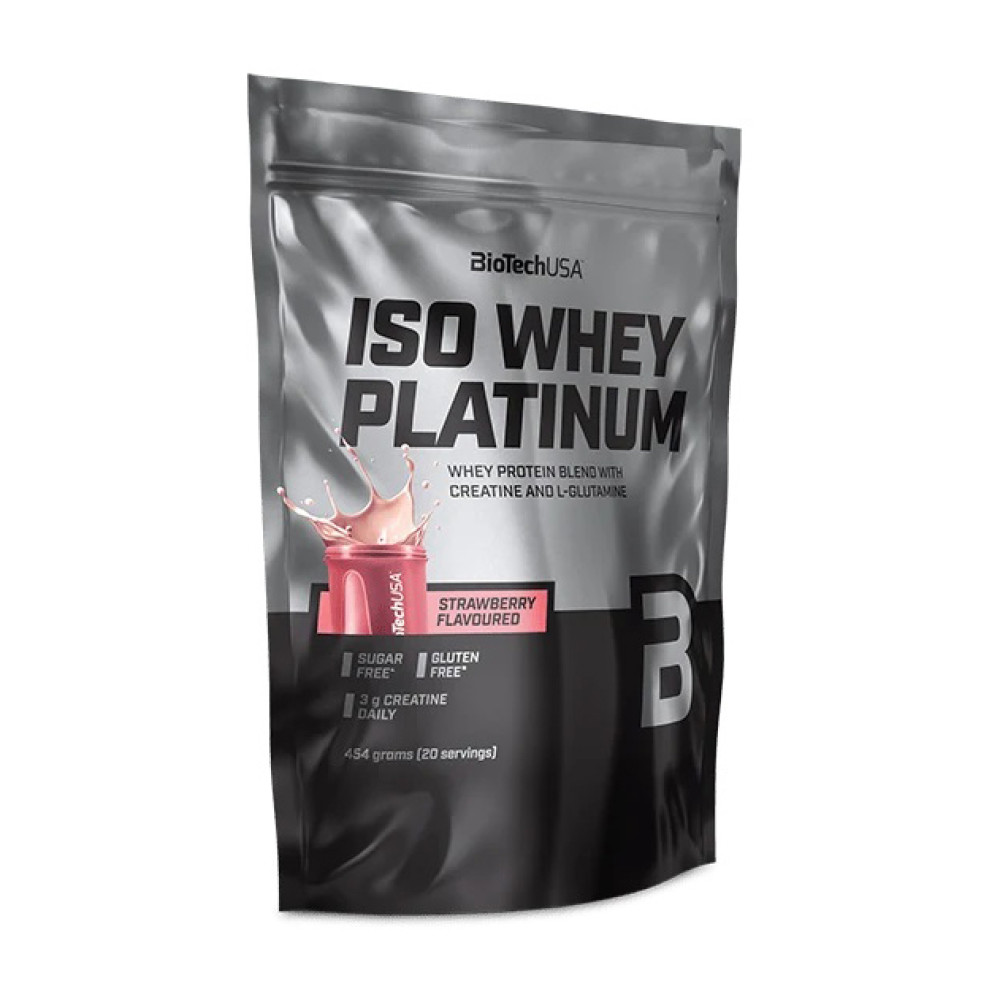BioTech Iso Whey Platinum (454 g, strawberry) BioTech Iso Whey Platinum (454 g, strawberry)