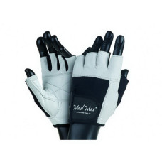 Перчатки для фитнеса MadMax MFG-444 Fitness бело-черные, XL