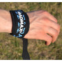 Лямки для тяги женские MadMax MFA-275 Power Wrist Straps камуфляжно-голубые Лямки для тяги женские MadMax MFA-275 Power Wrist Straps камуфляжно-голубые