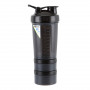 Шейкер спортивний BlenderBottle ProStak 22oz/650ml з 2-ма контейнерами Black (ORIGINAL)