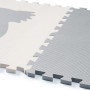Мат-пазл детский коврик-пазл WCG EVA 60х60х1,5 cm - 9 частей Зверюшки