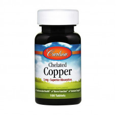 Chelated Copper 5 mg (100 tab)