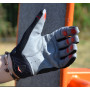 Рукавички для фітнесу MadMax MXG-103 X Gloves Black/Grey S
