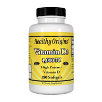 Vitamin D3 1000 IU (180 softgels)