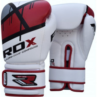 Рукавички боксерські RDX Rex Leather Red 10 ун.